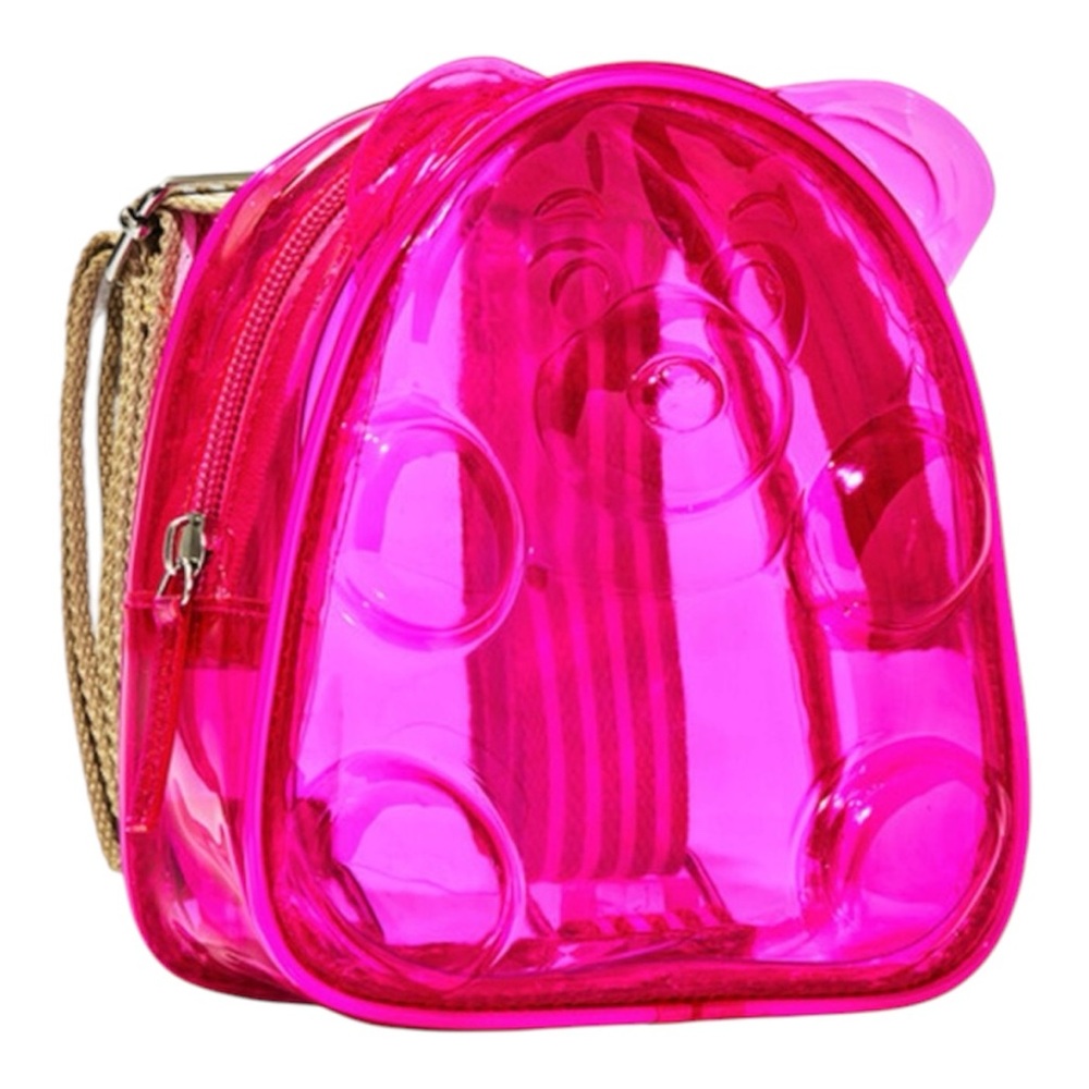 Gummy Bear Backpack Clear Cosmetic Bag Mini Pink Bath and Body Works-Small